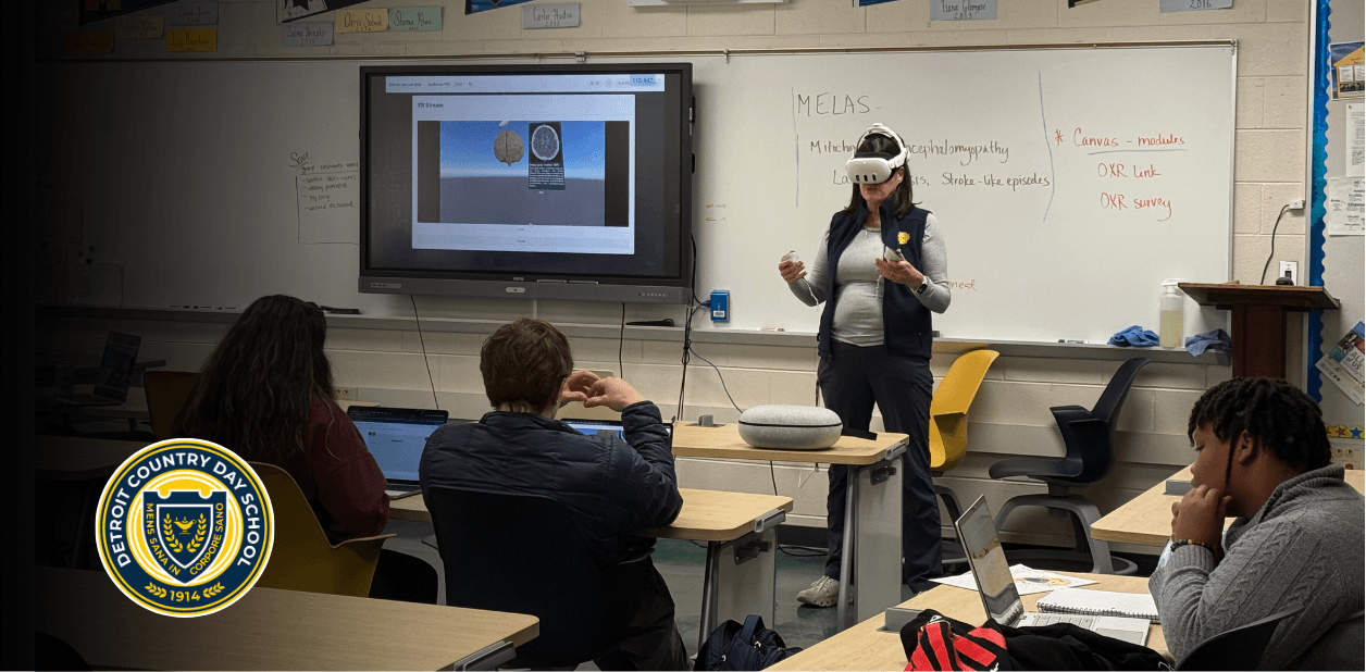 Pilot with Detroit Country Day School